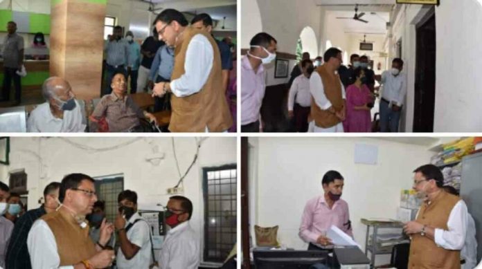 CM-Dhami-reached-Dehradun-Municipal-Corporation-1024x572