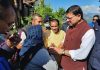 CM पुष्कर चमोली के नारायणबगड़ के डुंग्री गांव पहुंचे, आपदा पीड़ितों से की मुलाकात
